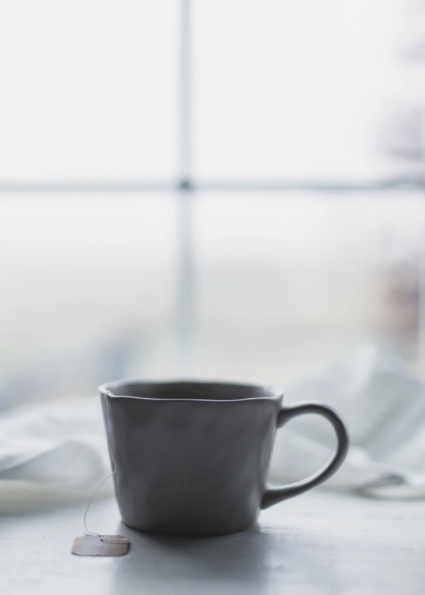 Cana de cafea cu plic